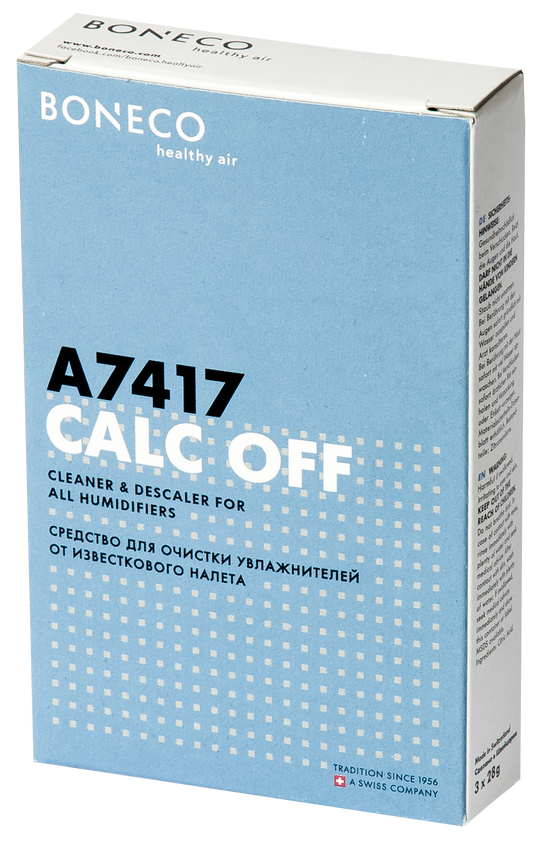 Boneco Calc Off A7417 Reinigungs- und Entkalkungsmittel für Luftbefeuchter in Puderform.