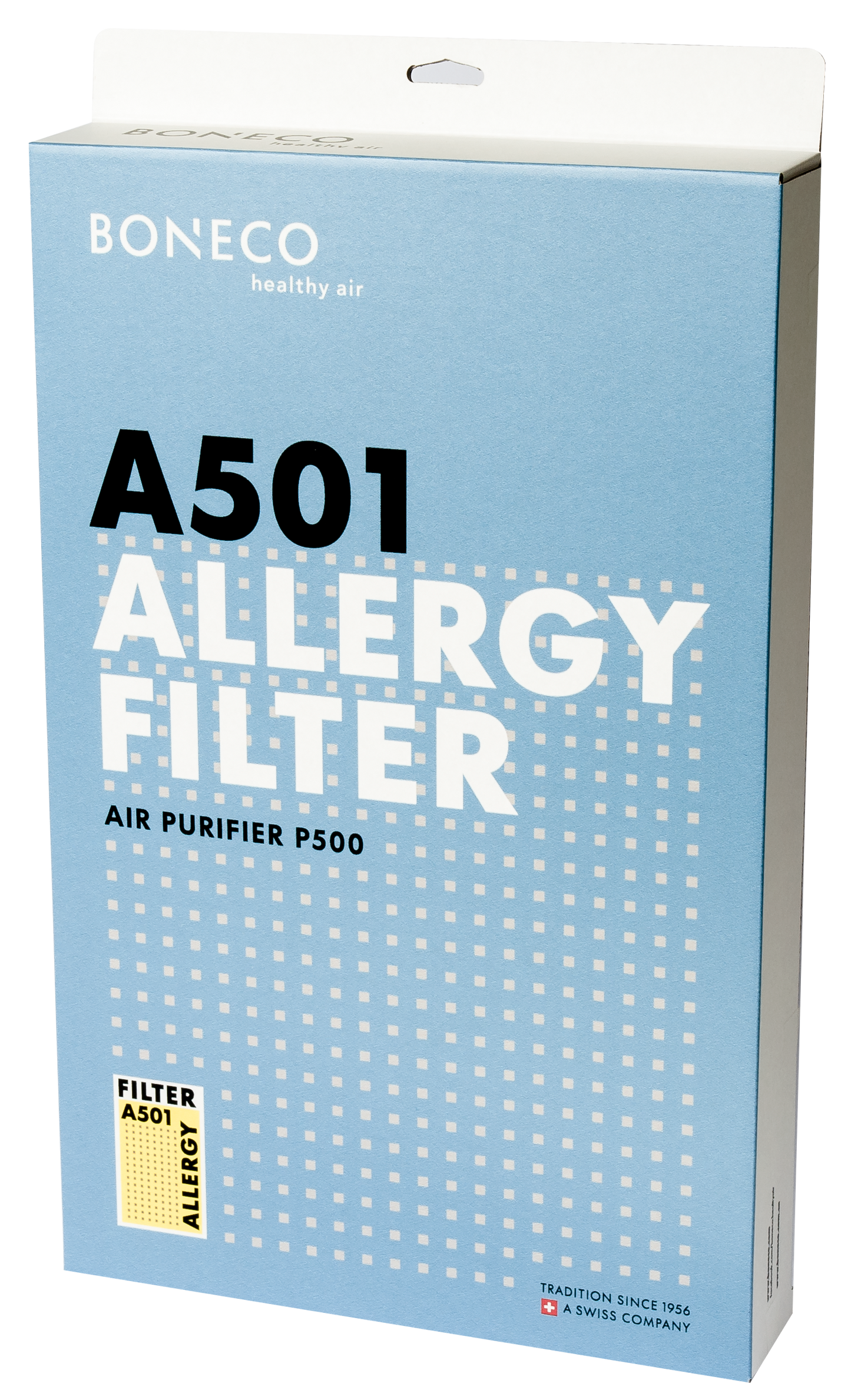 Boneco P500 A501 Allergie Filter zur Luftreinigung gegen Allergene, Staub und schädliche Gase.