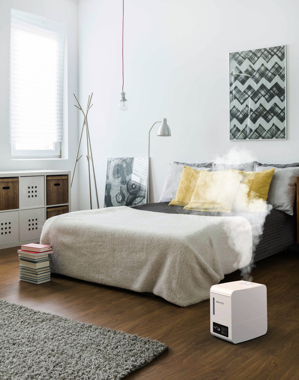 Boneco S250 Verdampfer Luftbefeuchter mit Duftfach und automatischer Abschaltung, ideal für hygienische Befeuchtung.