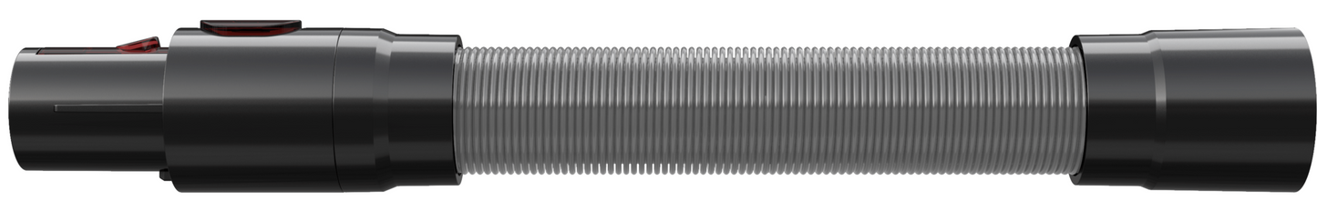 Flexibler Verlängerungsschlauch von ecoQ für die Reinigung schwer erreichbarer Stellen mit CleanVac Pro.