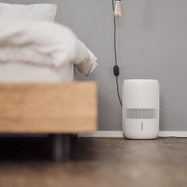 ecoQ HumidAir E600+: Luftbefeuchter mit 4 Betriebsstufen und 650 ml/h Befeuchtungsleistung.