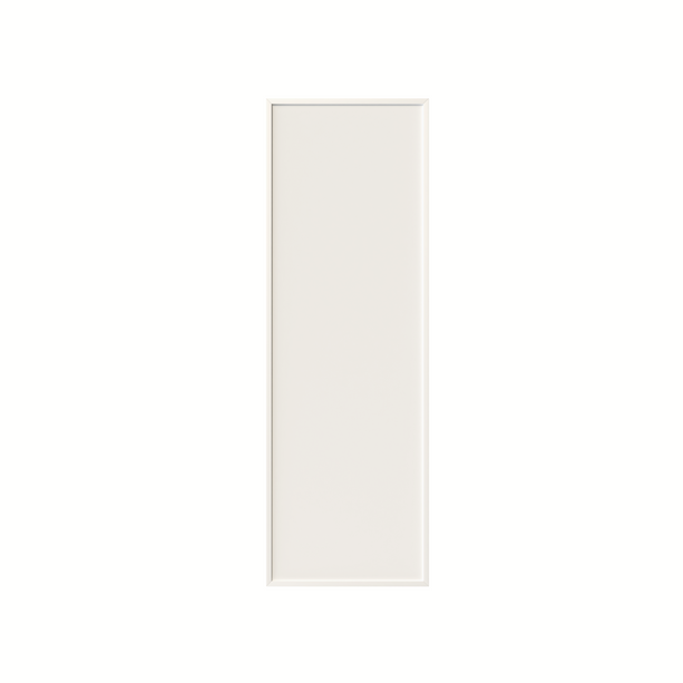 ecoheat Basic Infrarotheizung 300 Watt, ultraflaches Aluminium-Panel, 30x90cm, wandmontierbar, platzsparend.
