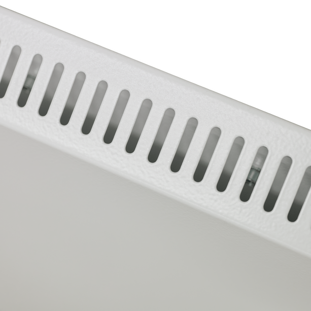 ecoheat Hybrid-T 1000 Wandheizung mit Infrarot & Konvektion, 1000 W für Räume bis 10 m², energieeffizient und wartungsfrei.
