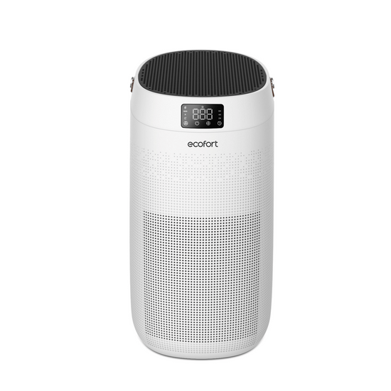ecoQ CleanVac 400+: Leistungsstarker Luftreiniger mit UV-C-Lampe & App-Anbindung – ideal für grosse Räume & Allergiker.
