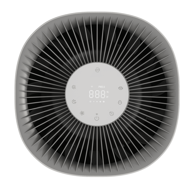 Für frische Luft in grossen Räumen: CleanAir 600+ reinigt leise & effizient bis 130 m² – mit Luftqualitätsanzeige.