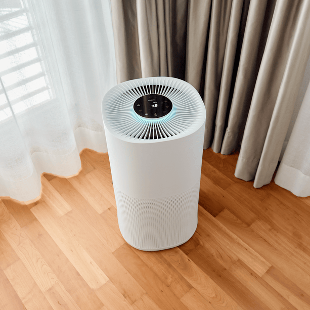 CleanAir 600+: Modernes Design, intuitive Anzeige & effektive Filterleistung für ein gesundes Raumklima.