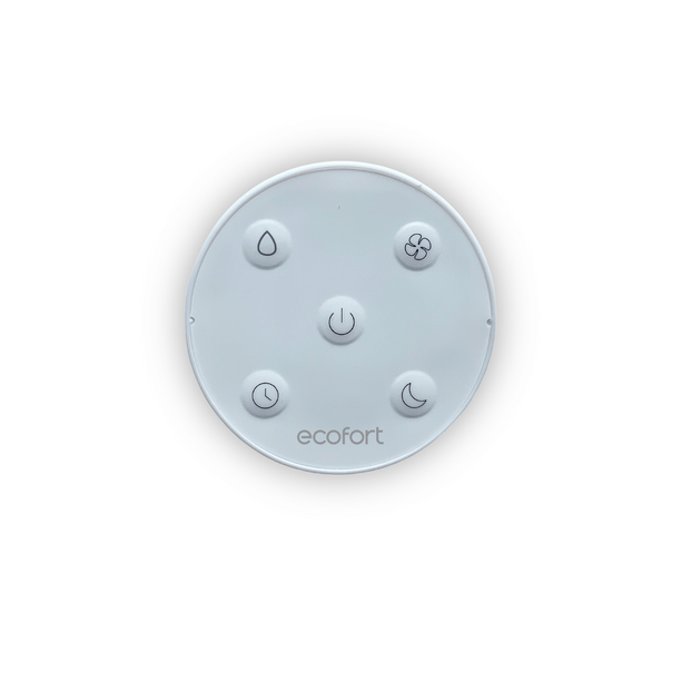 ecoQ HumidAir E300+: Luftbefeuchter für gesundes Raumklima – leise, pflegeleicht & optimal für Allergiker dank wiederverwendbarem Filter.