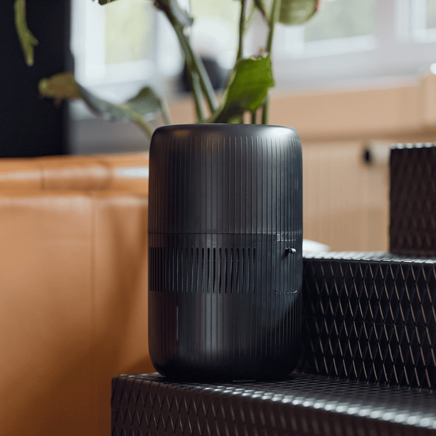ecoQ HumidAir E600+ Black: Für gleichmässige Luftfeuchtigkeit, weniger Verbrauch & smarte Steuerung.