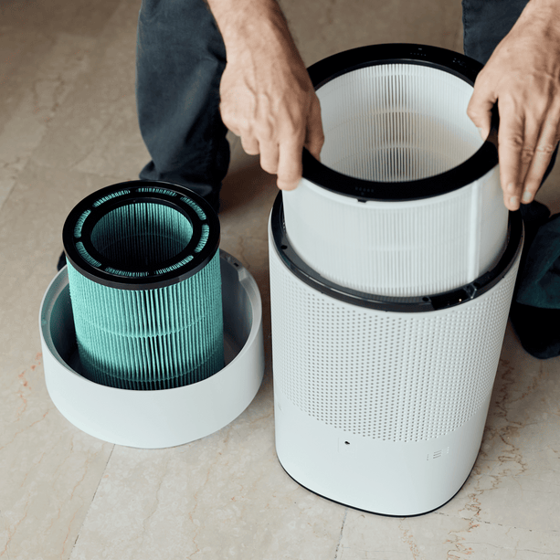 ecoQ H400+Hybrid: Für bessere Luft & mehr Komfort – 2-in-1-Lösung für moderne, gesunde Innenräume.