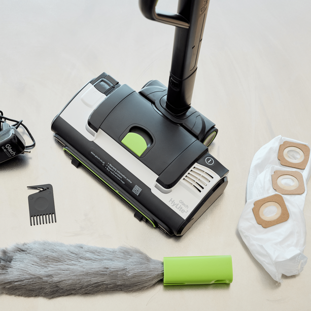 Gtech AirRam K9 drahtloser Staubsauger zur effektiven Bodenreinigung, ideal für Haushalte mit Tierhaaren.