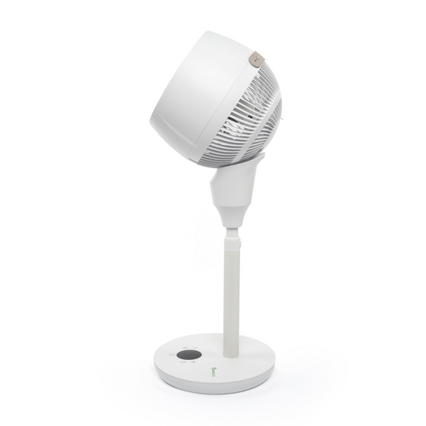 Meaco Air360° Standventilator mit ultraleisem Betrieb und Fernbedienung für optimale Raumventilation.