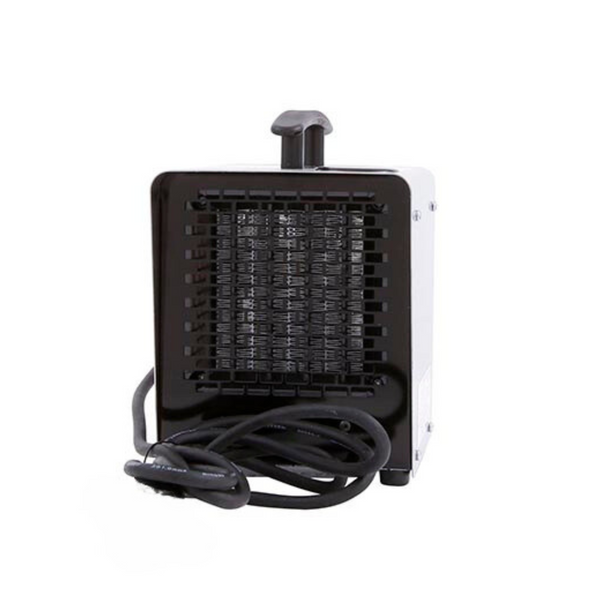 Veab KX 2 Heizlüfter mit 2000 Watt Heizleistung, IP 21 geschützt und portabel mit Tragegriff.