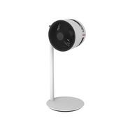 Boneco Air Shower F220 Ventilator mit stabilem Standfussdesign, rotierbarem Luftstrom und elegantem Schweizer Design.