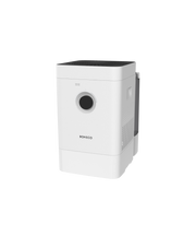 Boneco H400 Hybrid Luftbefeuchter und Luftreiniger im kompakten Design, einfache Bedienung per Knopfdruck.