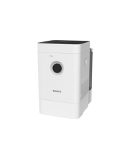 Boneco H400 Hybrid Luftbefeuchter und Luftreiniger im kompakten Design, einfache Bedienung per Knopfdruck.