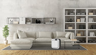 Boneco H700 HYBRID Luftbefeuchter & Luftreiniger mit Aktivkohlefilter und intuitiver BONeco App Steuerung.