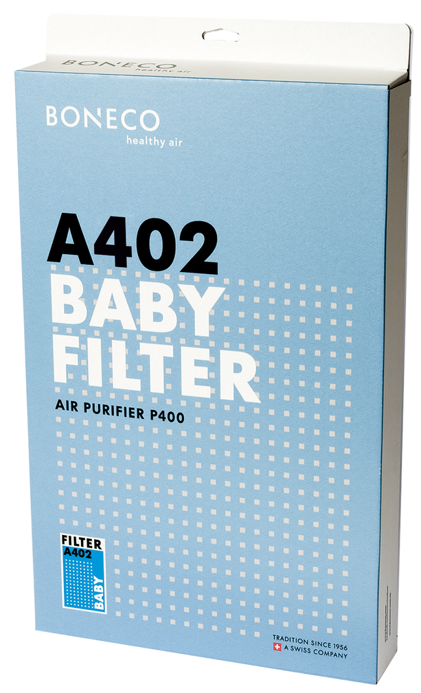 Boneco P400 A402 Baby Filter für Luftreinigung, geeignet gegen Allergene und Staub.