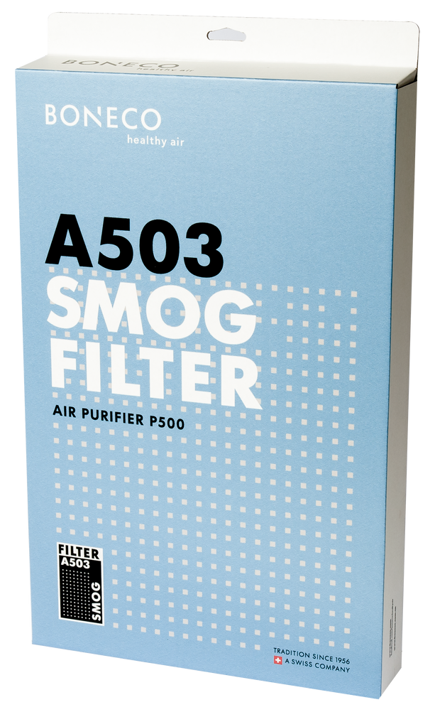 Boneco P500 Smog Filter für Luftreiniger, Masse 46x29x6 cm, Gewicht 0.99 kg.