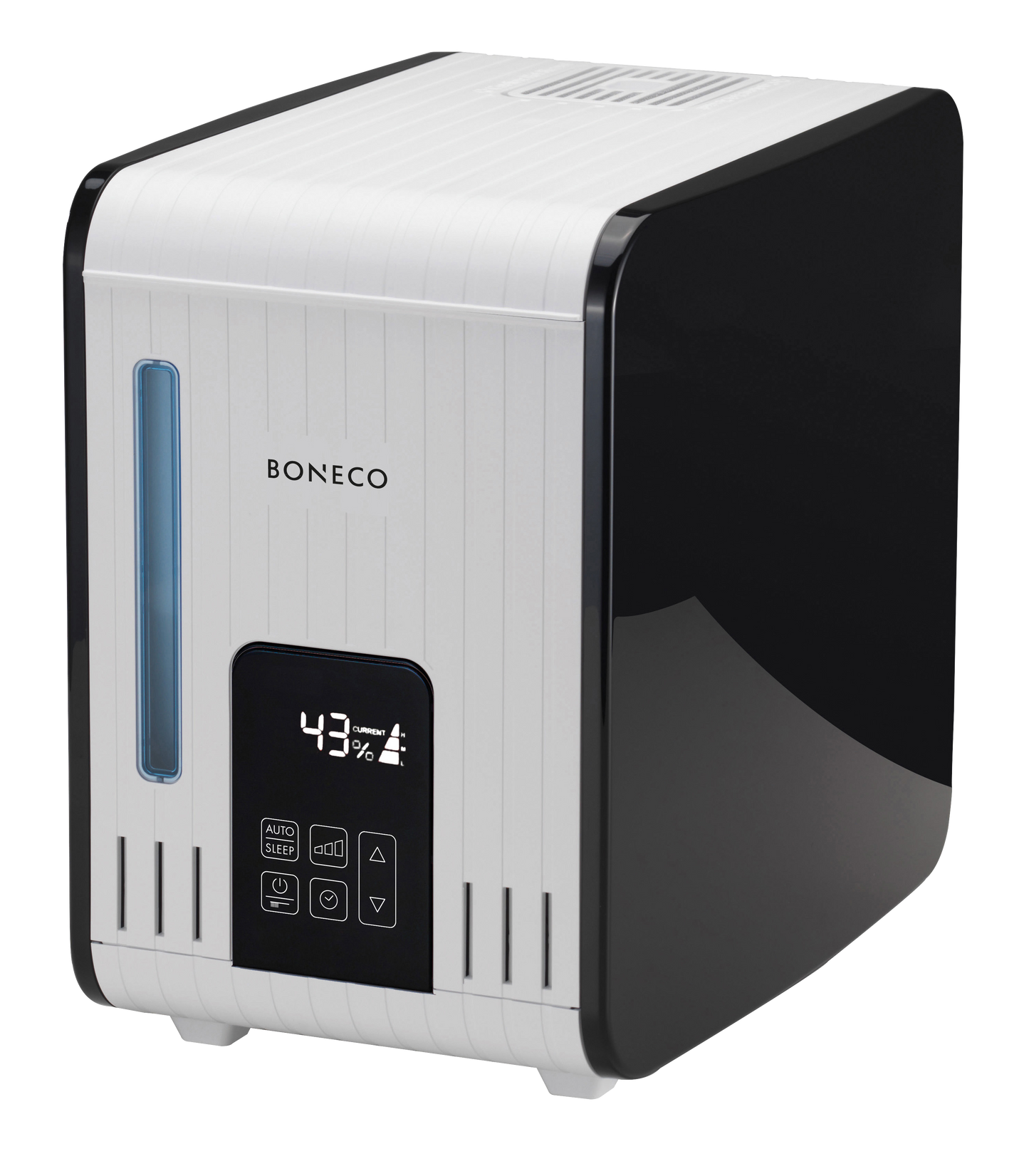 Boneco S450 Verdampfer Luftbefeuchter mit 550 ml/h Befeuchtungsleistung und Duftfach für ätherische Öle.