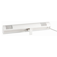 Burda TERM 2000 IP67 Low Glare Infrarot-Heizstrahler in Weiss, für Wand- und Deckenmontage, kompakte Abmessungen.