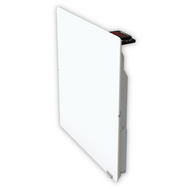 Climastar Avant Touch 800 W Infrarotheizung in Weiss, 50 x 50 cm, effizientes Heizen mit Frostschutz.
