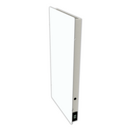 Climastar Avant Hybridheizung 1300 W in der Grösse 100 x 50 cm, weiss mit programmierbarem Thermostat.