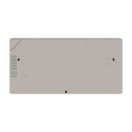 Climastar Avant WiFi Infrarot-Heizung 2000 W in Terra Limestone, 50 x 100 cm, programmierbarer Thermostat, Wandmontage.