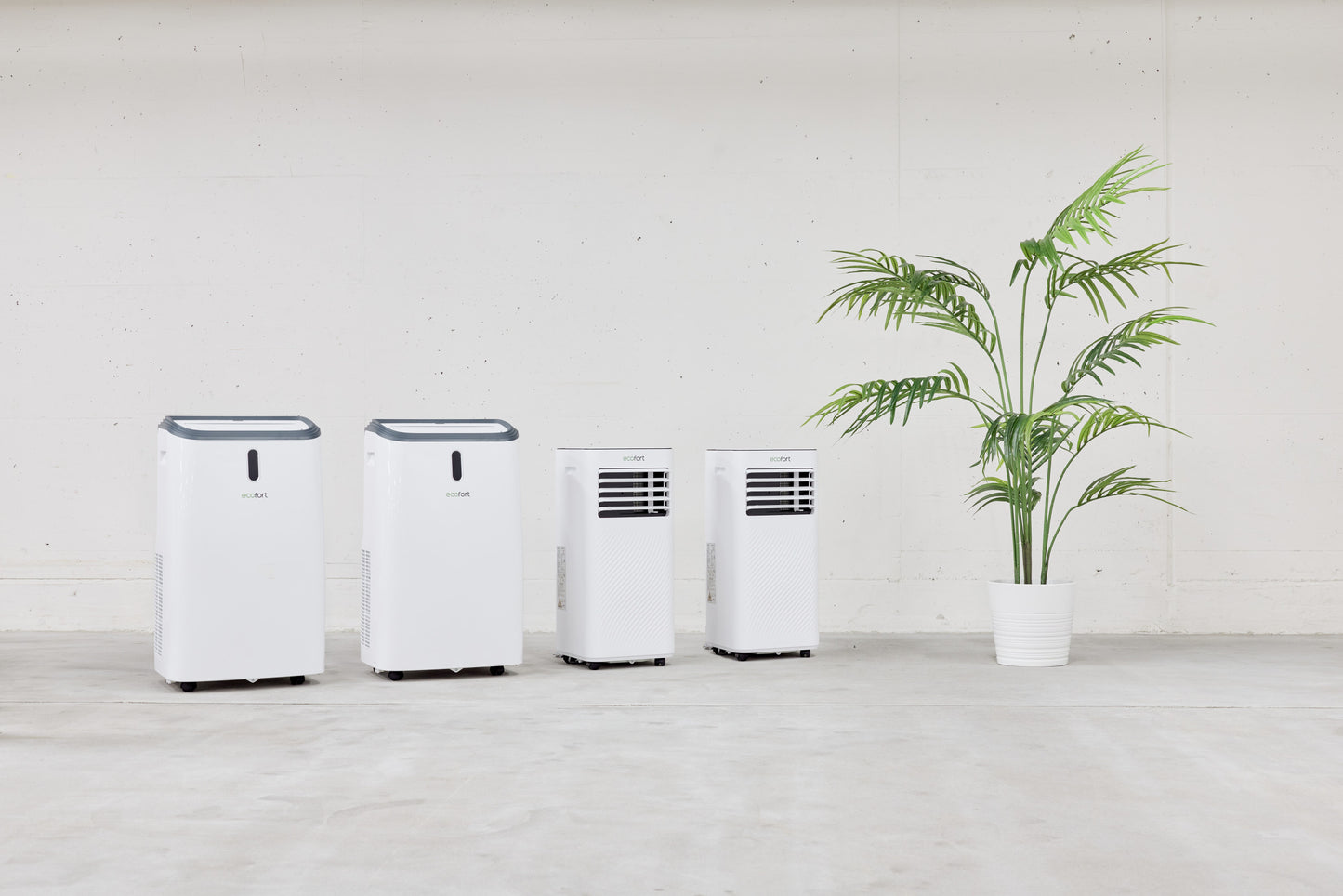 Mobil Klimagerät ecoQ CoolAir 7+ für Räume bis 20 m² mit Wi-Fi Fernsteuerung und Energieeffizienz A.