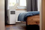 ecoQ CoolAir 7+ mobiles Klimagerät für Räume bis 20 m² mit Wi-Fi Fernsteuerung und Energieeffizienzklasse A.