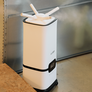 ecoQ HumidAir U1500 Luftbefeuchter mit 1500 ml/h Befeuchtungsleistung und Hygrostatsteuerung