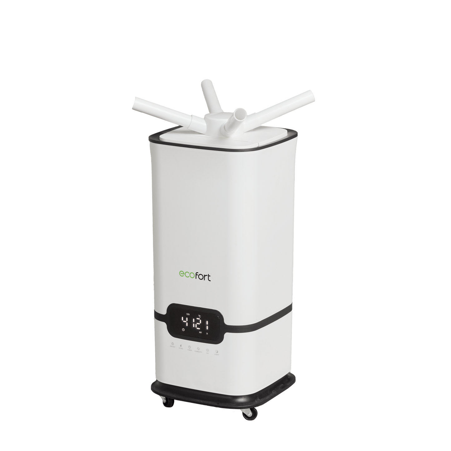 ecoQ HumidAir U1500, leistungsstarker Luftbefeuchter mit Hygrostat und 1500 ml/h Befeuchtungsleistung.