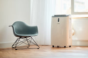 ecoQ CoolAir 12+ mobiles Klimagerät mit Wi-Fi Fernsteuerung, geeignet für Räume bis 35 m².
