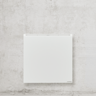 ecoheat Hybrid 1000 Infrarotheizung mit Konvektion, 1000W für 10 m², leicht montierbar, frostschützend, moderne Metalloberfläche.