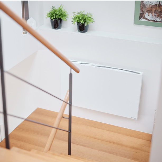 ecoheat Hybrid-T 1000 Wandheizung mit Hybrid-Technologie (Infrarot & Konvektion) für 10 m² Räume.