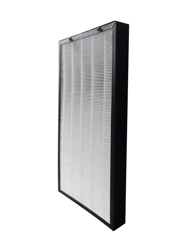 ecoQ CleanAir 800 plus Filter-Set bestehend aus 2 Kombi Aktivkohle- und HEPA-Filtern für Luftreiniger.