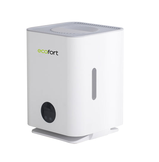 ecoQ HumidAir E250+ Luftbefeuchter mit 2 Betriebsstufen, Auto-Mode und Hygienetechnologie (UV-Licht).