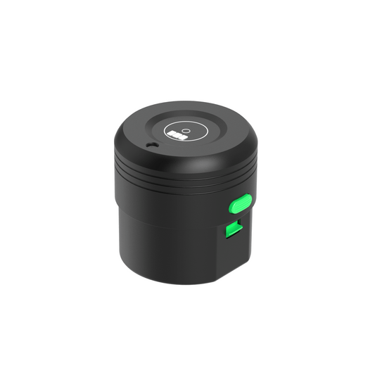 ecoQ Rena Akku: Mobiler Mini-Luftentfeuchter ohne Kabel. Ideal für Schränke, Schubladen oder Wohnmobile. Wiederverwendbar, kompakt und umweltfreundlich.