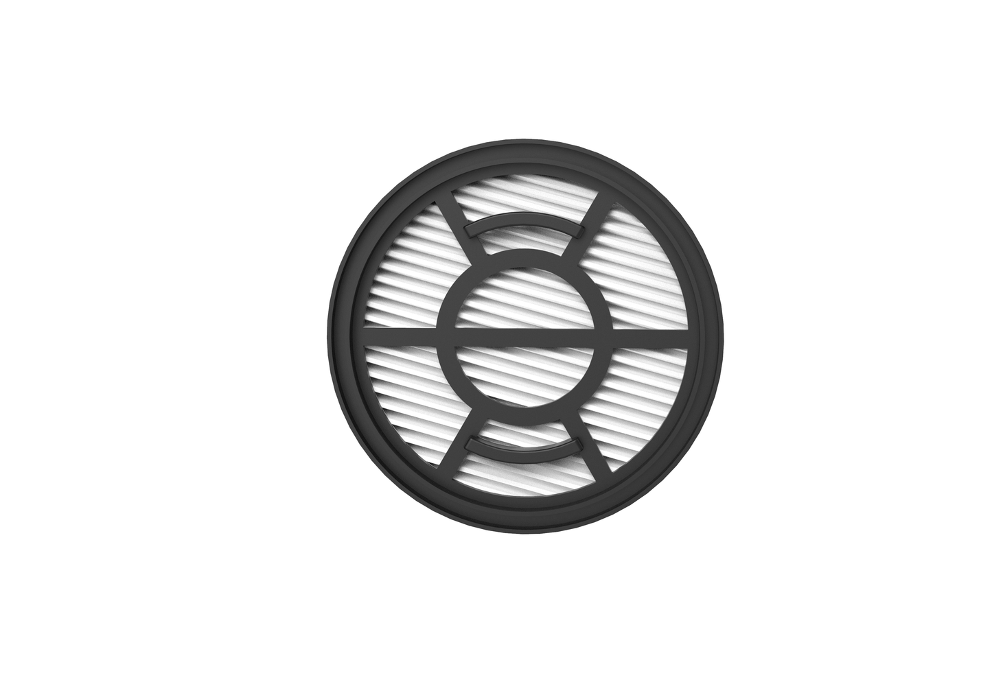 ecoQ Rena HEPA-Filterset mit 5 Stück für Staubsauger, filtert 99.95% aller Partikel.