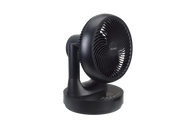 ecoQ SilentAir Tavo Tischventilator in Schwarz mit Smart-Modus und drei Steuerungsmöglichkeiten.