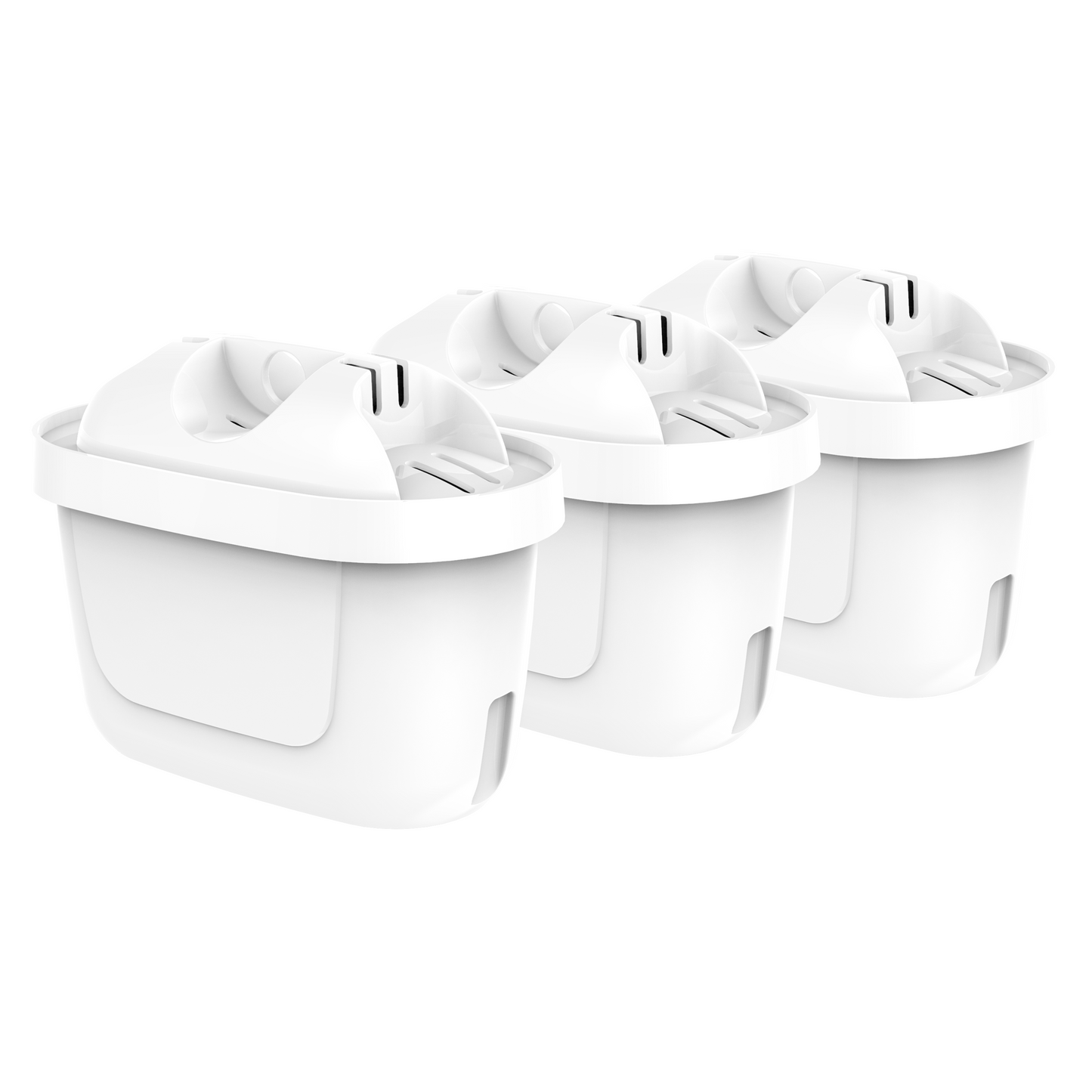 GenericFilter für Brita Maxtra, 3 Stück Wasserfilter in Verpackung für sauberes Trinkwasser.