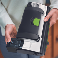 Kabelloser Gtech AirRam K9 Staubsauger, optimiert für die Entfernung von Tierhaaren.