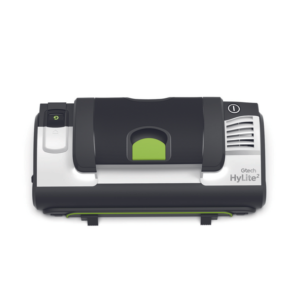 Gtech AirRam K9 kabelloser Staubsauger mit Li-Ion Akku, optimiert für Tierhaare und Haushaltsreinigung.