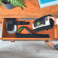 Schnell zur Hand, gründlich im Ergebnis: Gtech HyLite 2 punktet mit Beutel, Akku und kompakter Form. Perfekt für spontane Reinigungen.