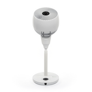 Meaco Air360° Standventilator mit Multi-Swing-Funktion und ultraleisem Betrieb für angenehmes Raumklima.