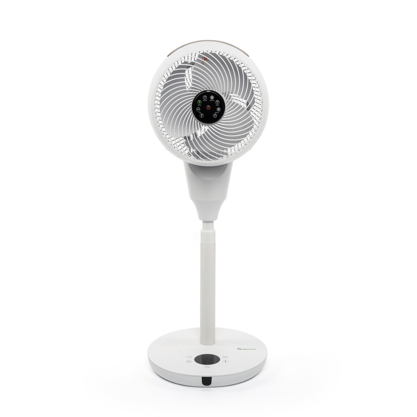 Meaco Air360° Standventilator mit Multi-Swing-Funktion und ultraleisem Betrieb ab 20 Dezibel.