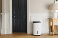 Meaco Arete® One 20L Luftentfeuchter in Weiss mit HEPA-Filter, geeignet für Räume bis 50 m², leise und energieeffizient.