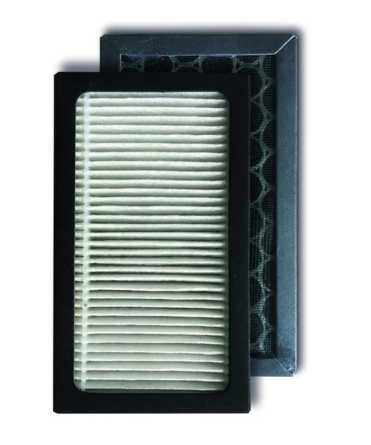 HEPA und Aktivkohlefilter für Meaco Deluxe 202 Luftbefeuchter, 9 cm breit, reinigt die Luft beim Befeuchten.