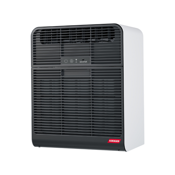 Krüger secomat 4 Wäschetrockner mit flusenfilter, wandmontage, energieeffizienter wäsche-erkennung und app-konnektivität