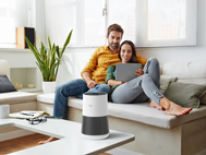 Winix ZERO Compact Luftreiniger mit HEPA-Filter und aktivem Kohlefilter zur Verbesserung der Luftqualität.